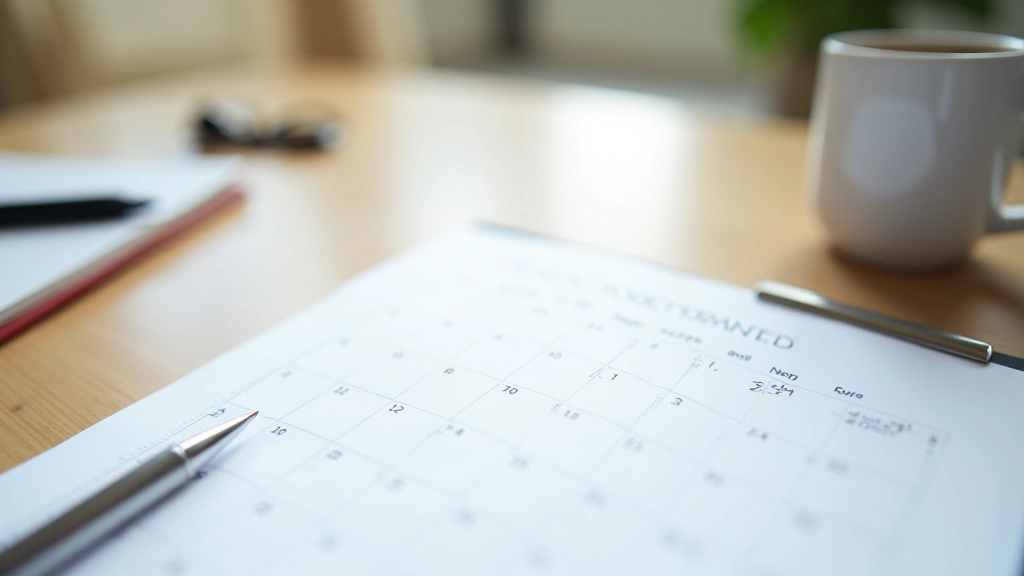 Calendário com dias marcados mostrando progresso diário de hábitos durante 21 dias