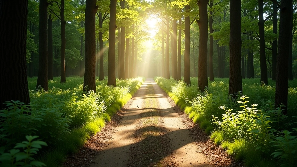 Duas caminhos divergindo em uma floresta, representando as escolhas entre padrões antigos e novos comportamentos